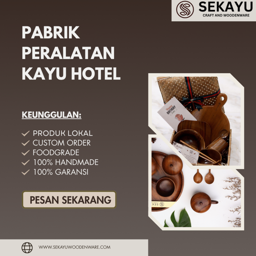 Pabrik Peralatan Kayu Hotel