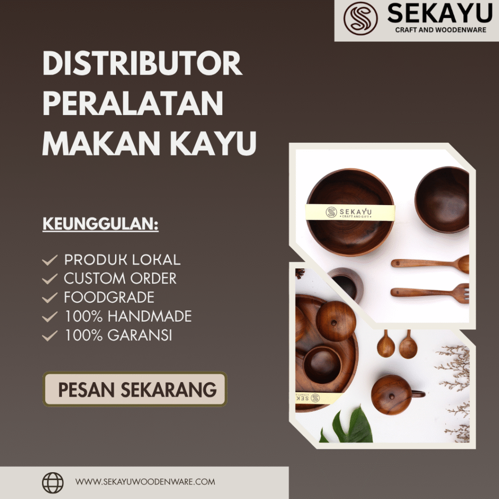 Distributor Peralatan Makan Kayu