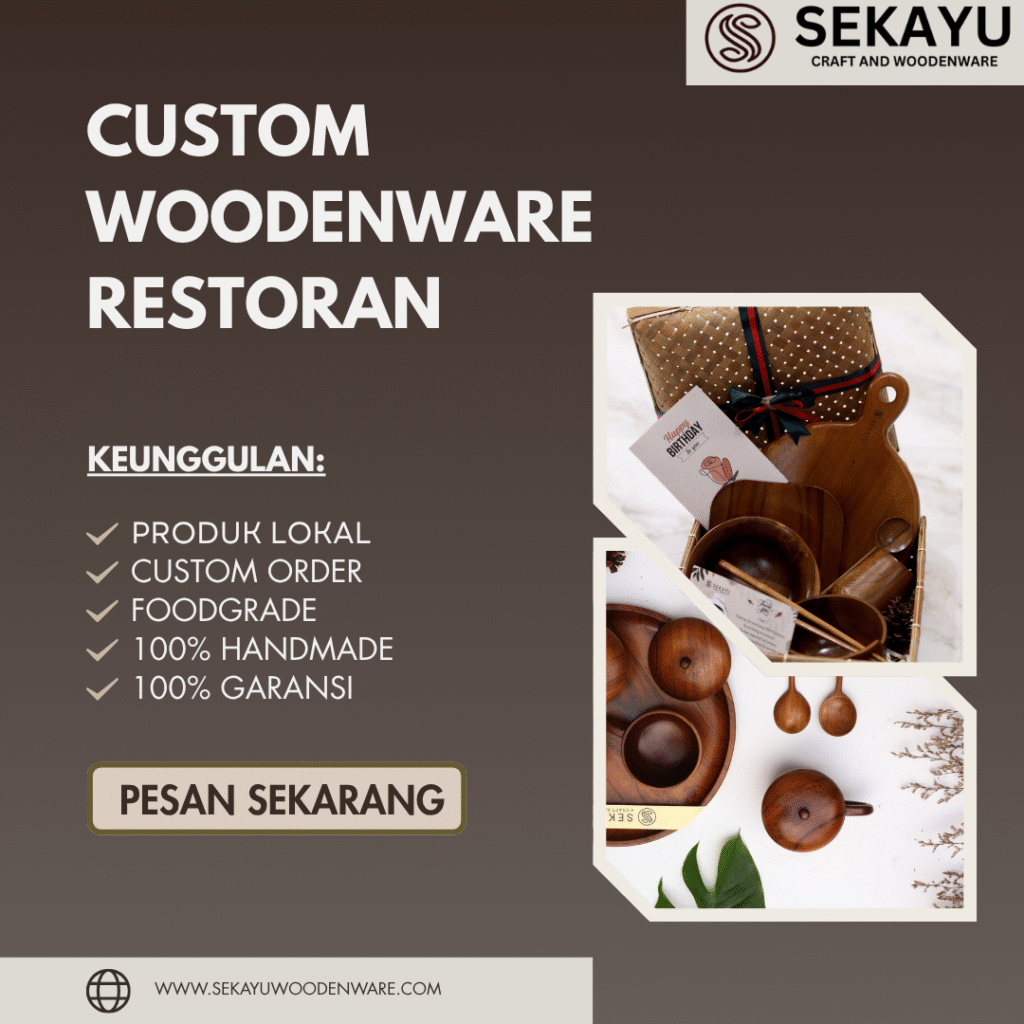 Custom woodenware restoran